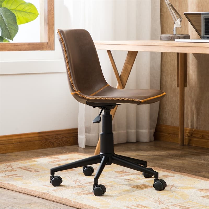 Faux Leather 360 Swivel Air Lift Office Chair