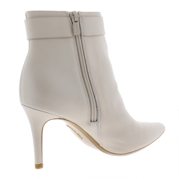 calvin klein leather booties