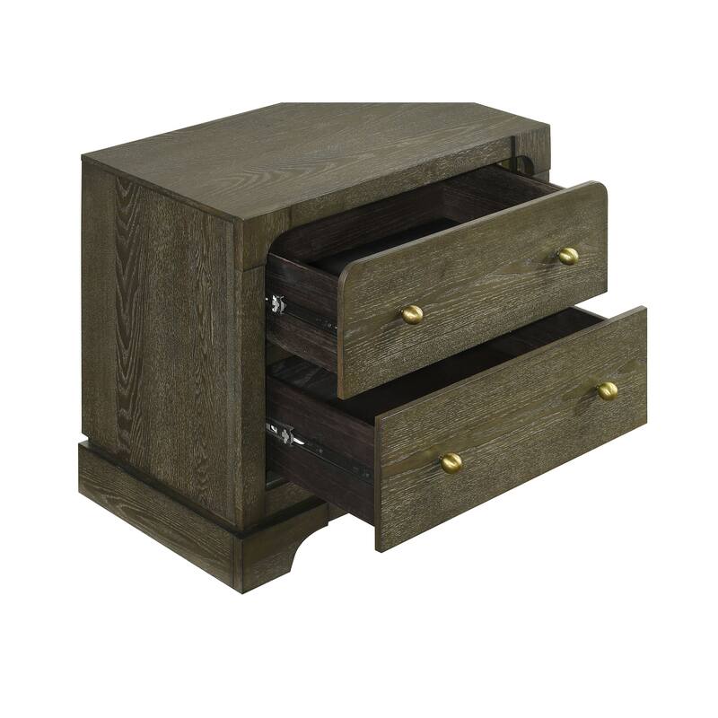 Sundance Dark Cocoa 2-drawer Nightstand Bedside Table
