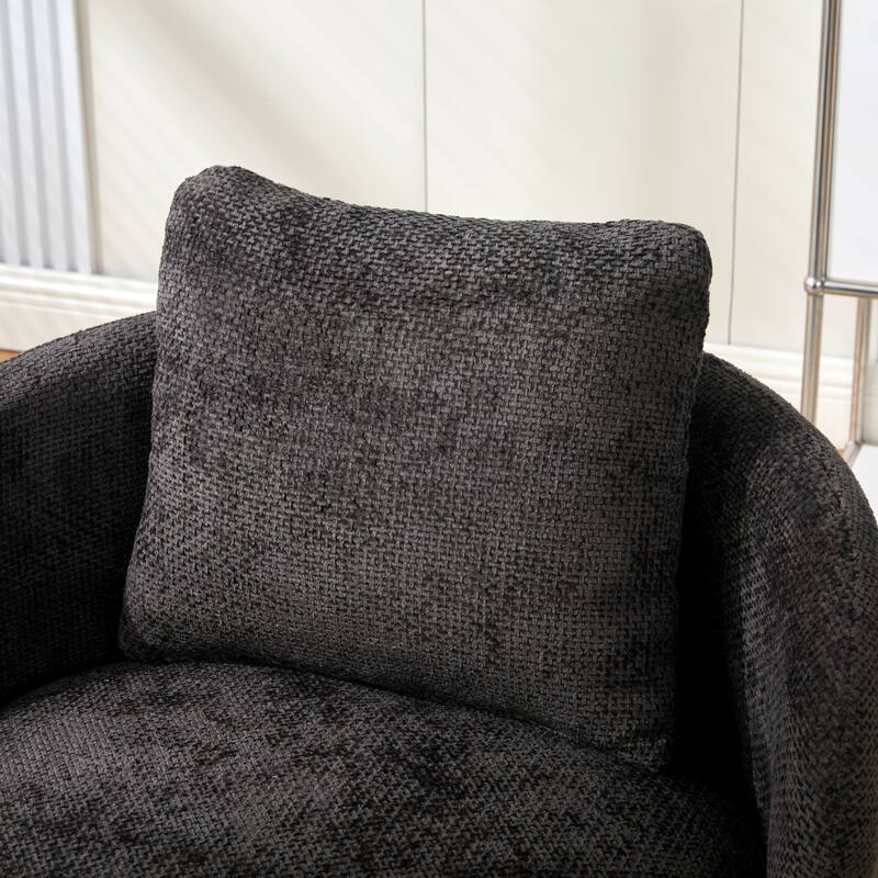 30"W Modern Upholstered Armchair,Accent Chair with a Pillow