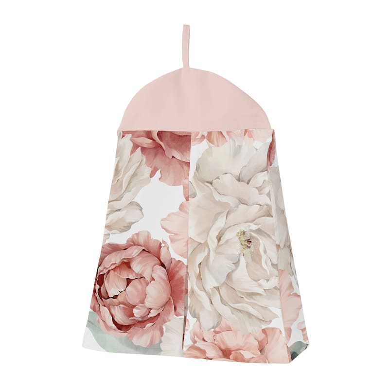 Blush Pink Boho Shabby Chic Floral Girl Sweet Jojo Designs 6p Crib Bedding +BreathableBaby Breathable Mesh Liner