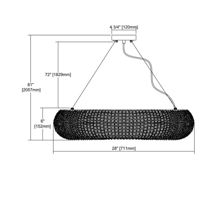 Elk Home Crystal Ring Chrome With Crystal Beads 10 Light Chandelier