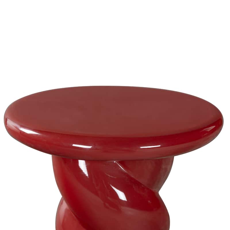 SAFAVIEH Couture Noelly Concrete Accent Table - 14"W x 14"D x 18"H