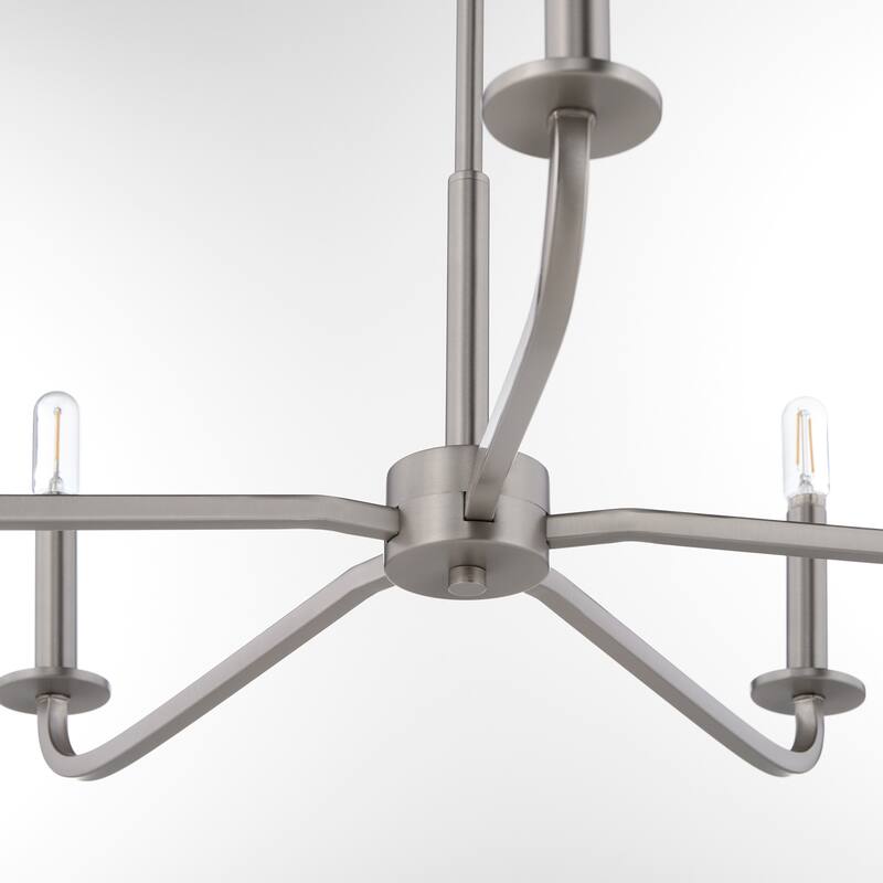 Quorum International 6307-5 Rutherford 5 Light 25" Wide Taper Candle