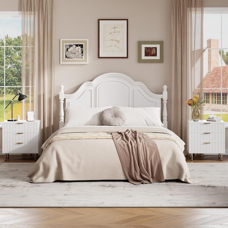 3 Drawer Dresser for Bedroom, Modern Wood Storage Dresser Organizer for Hallway, Entryway