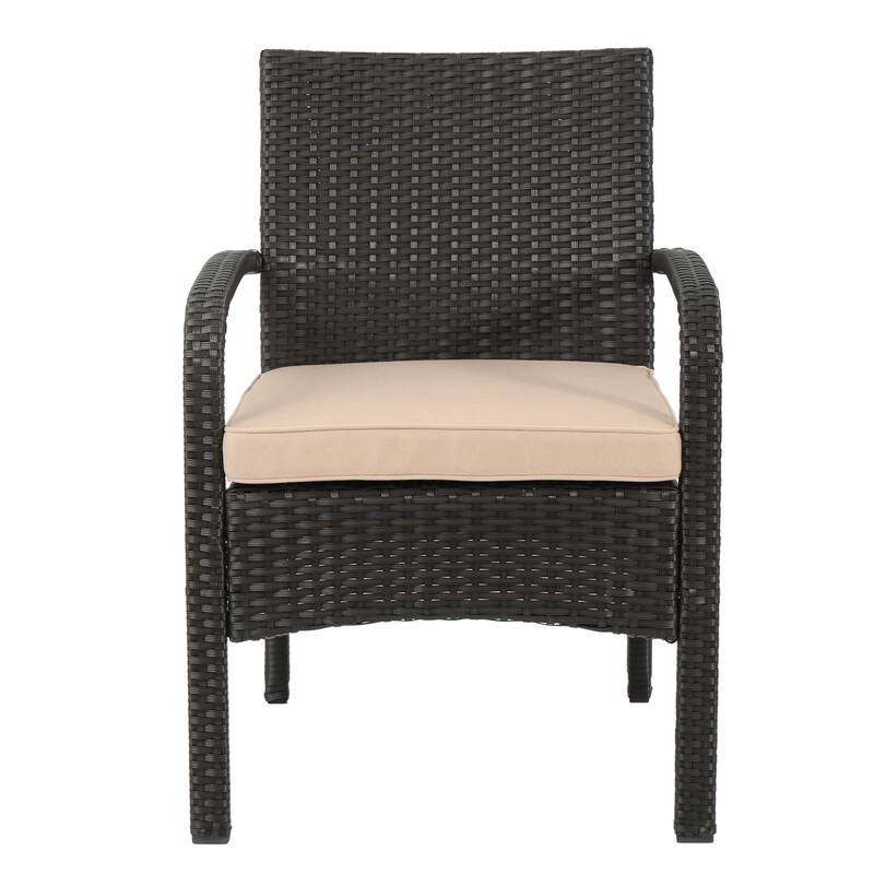 4PC Comfortable Outdoor Chat Set for Relaxing and Socializing