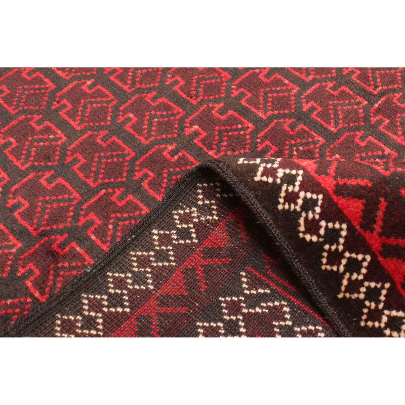 ECARPETGALLERY Hand-knotted Teimani Black Wool Rug - 2'10 x 4'9