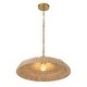 preview thumbnail 6 of 5, Crystorama Lighting Group ODS-7801 Odessa 21" Wide Pendant with Lake