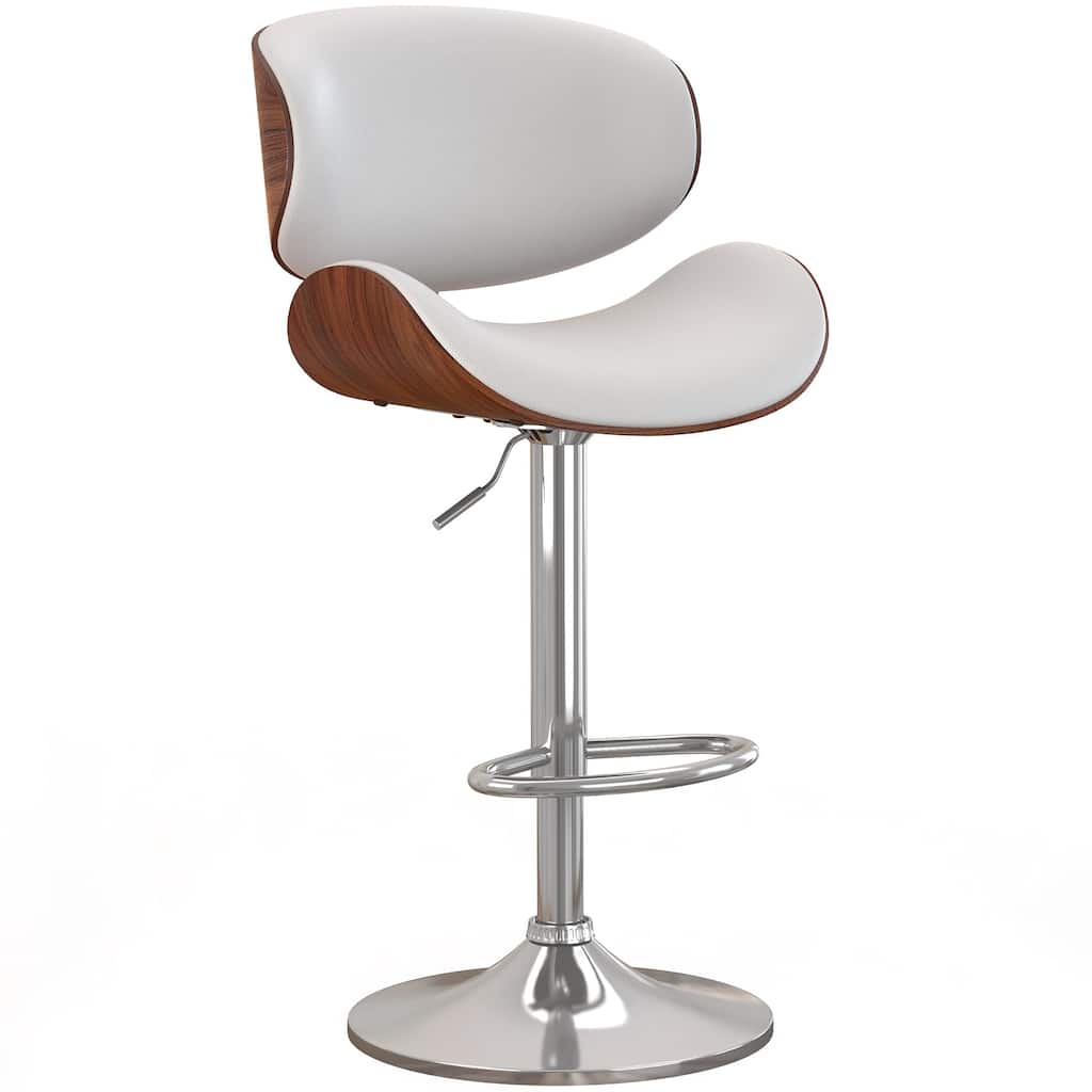 Bar Stools Modern Swivel Bar Chairs, Barstools Counter Height with Backrest for Bar, Kitchen, Dining Room