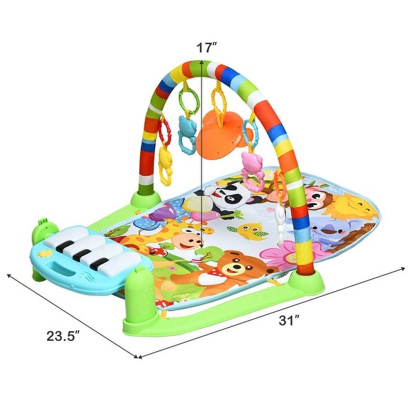 baby play mat with piano