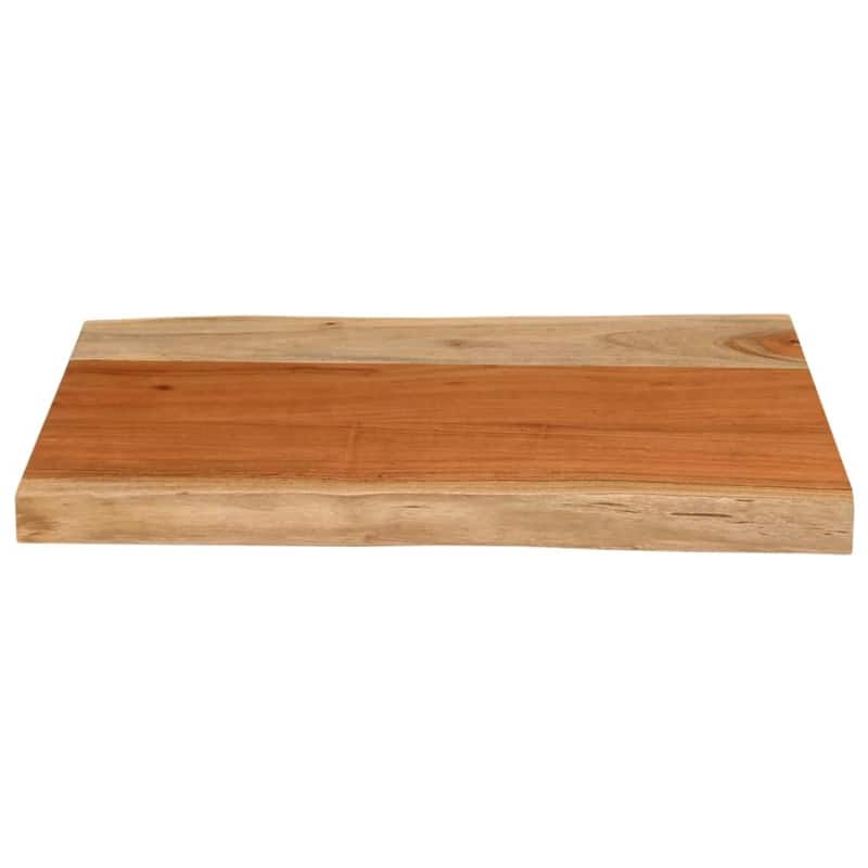 vidaXL Table Top Replacement Board Tabletop Accessory Solid Wood Live Edge