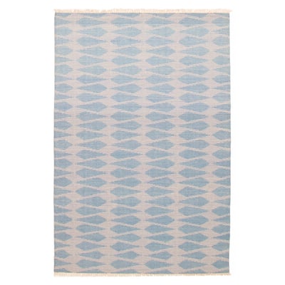 Ankara Blue Kilim 5'2" x 7'9" - 5'2 x 7'9