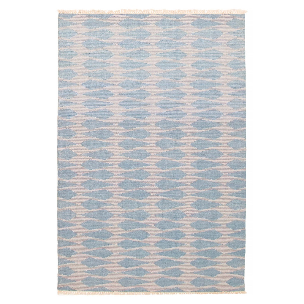 Ankara Blue Kilim 5'2" x 7'9" - 5'2 x 7'9