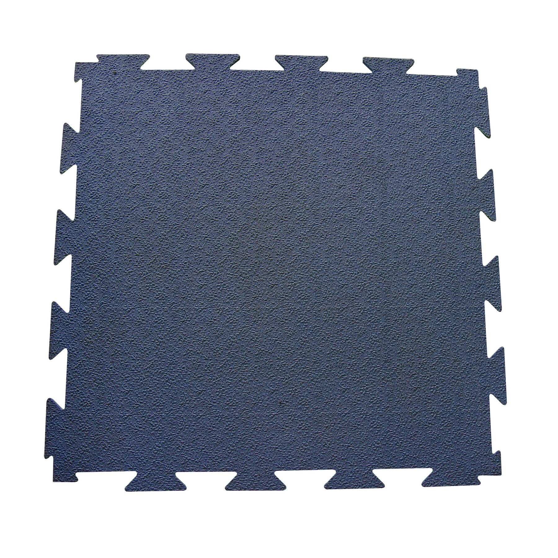 Rubber-Cal Terra-Flex 1/4 in. x 24 in. x 24 in. Blue Interlocking Rubber Mat (5-Pack, 20 sq. ft.)