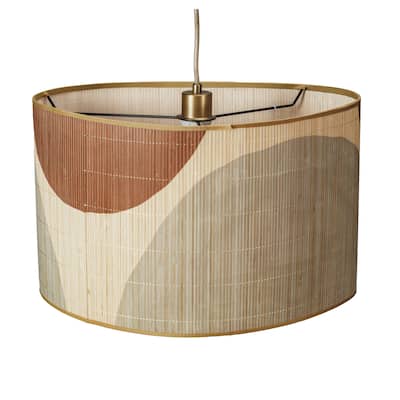 Circles of Harmony Bamboo Pendant Lamp