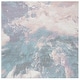 preview thumbnail 25 of 41, SAFAVIEH Glacier Keesha Modern Abstract Rug 6'7" x 6'7" Square - Pink/Blue - Square