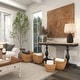 preview thumbnail 28 of 81, Handmade Dried Plant Wicker Contemporary Storage Basket