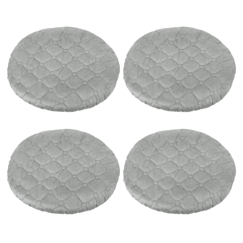 4Pcs Bar Stool Cover, Elastic Bar Stool Seat Covers for 10"-13" Chair