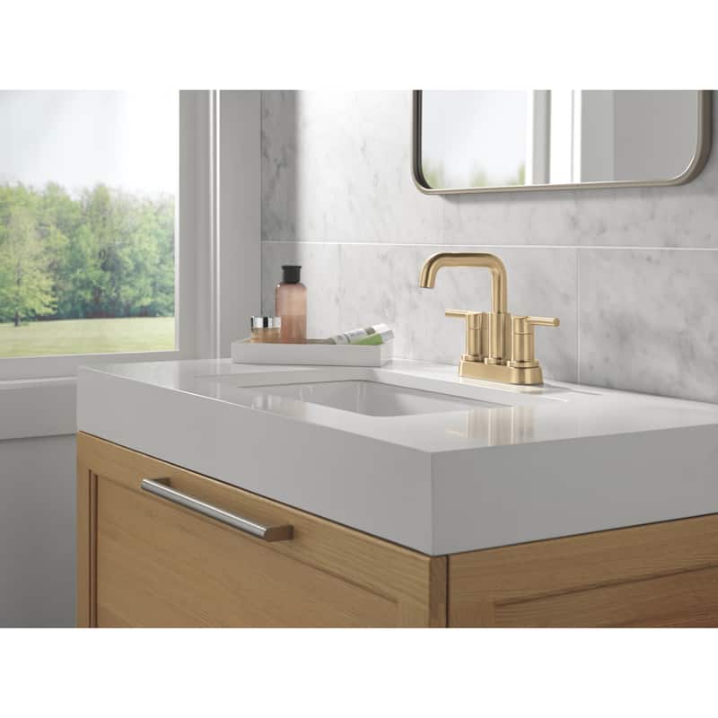 Delta 25849LF Nicoli 1.2 GPM Centerset Bathroom Faucet with Push