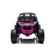 preview thumbnail 11 of 14, 24V Can Am Maverick 1-Seater UTV - Kids Electric Ride-On Assembly Required - Pink