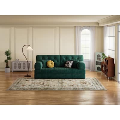 Modular Sofa, Convertible Pudding Block Sofa, Floor-Standing Sofa Bed With Armrests And Comfortable Sofa Bed