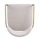 preview thumbnail 10 of 13, Christopher Knight Home - GlamCore Modern Upholstered Metal Base Dining Chairs with Gold Accents