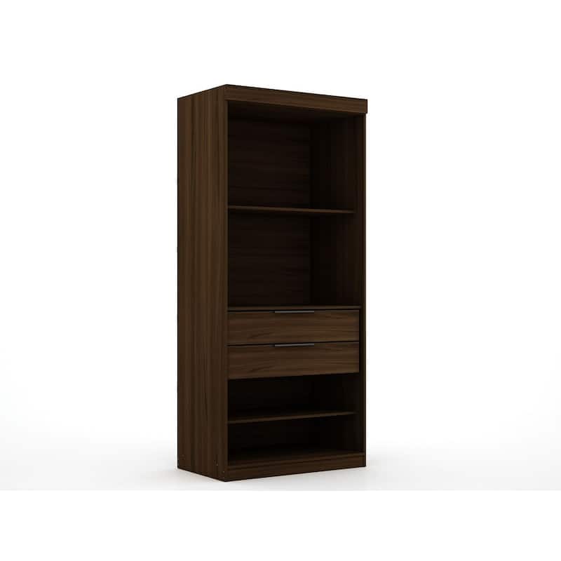 Mulberry 2.0 Modern 3 Sectional 6 Drawer Wardrobe Closet Set of 3