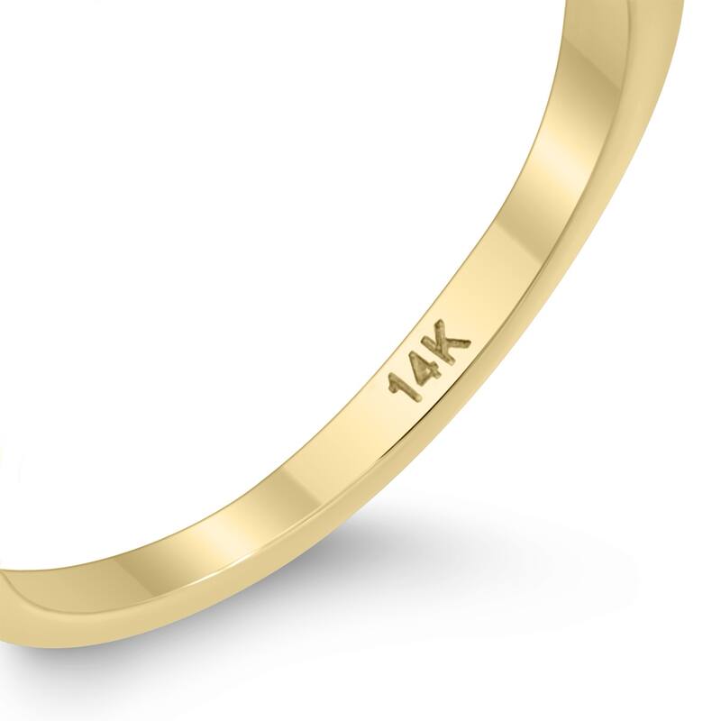 Marquee 1/2 Carat TW Two Stone Diamond Ring in 14K Yellow Gold
