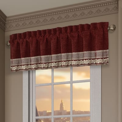 J. Queen New York Laurenza Window Straight Valance