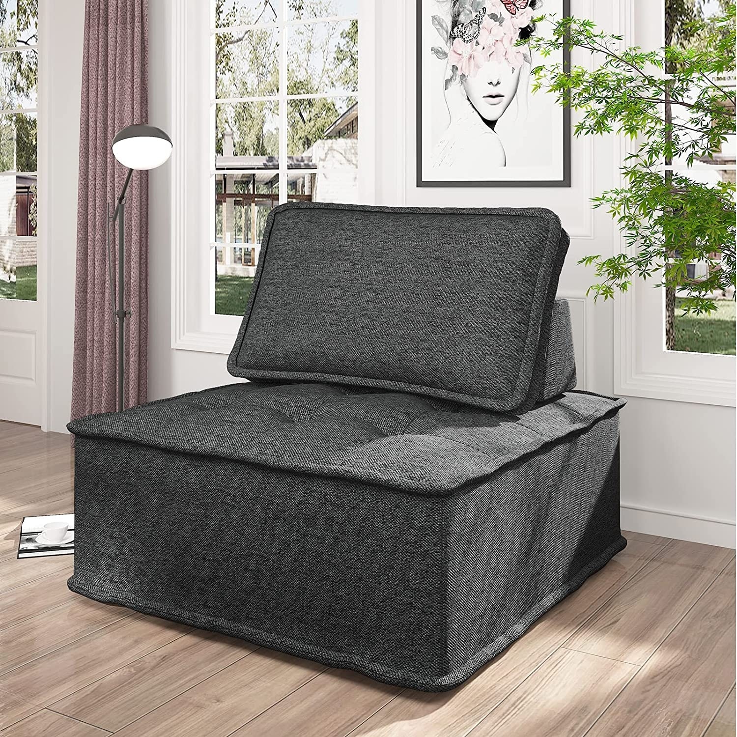 Mixoy Modular Sofa Couch Modern Sectional Sofa Couch Armless Floor Sofa Couch Soft Fabric Sofa Bed Free Combination Bed Bath Beyond 36878195