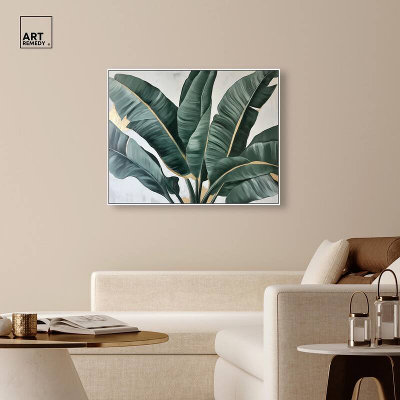 Jungle Jewel Jade II Canvas by Art Remedy