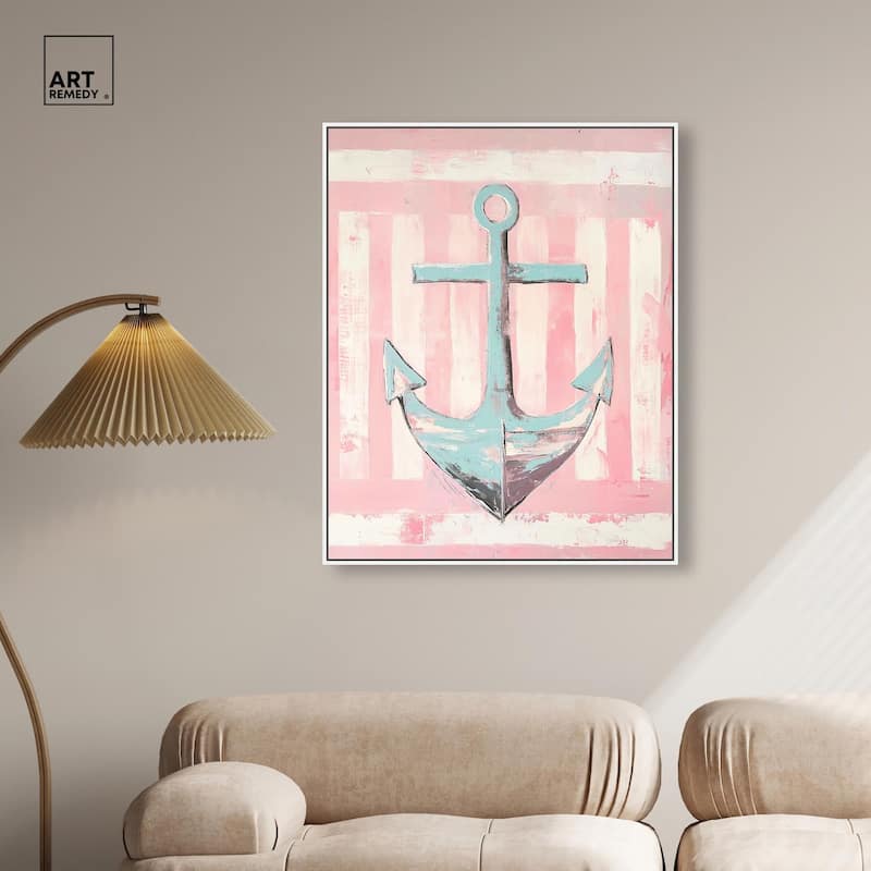 Sea Anchor Canvas by Art Remedy