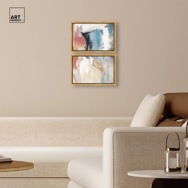 Sanctuary IV Canvas Set of 2 by Art Remedy
