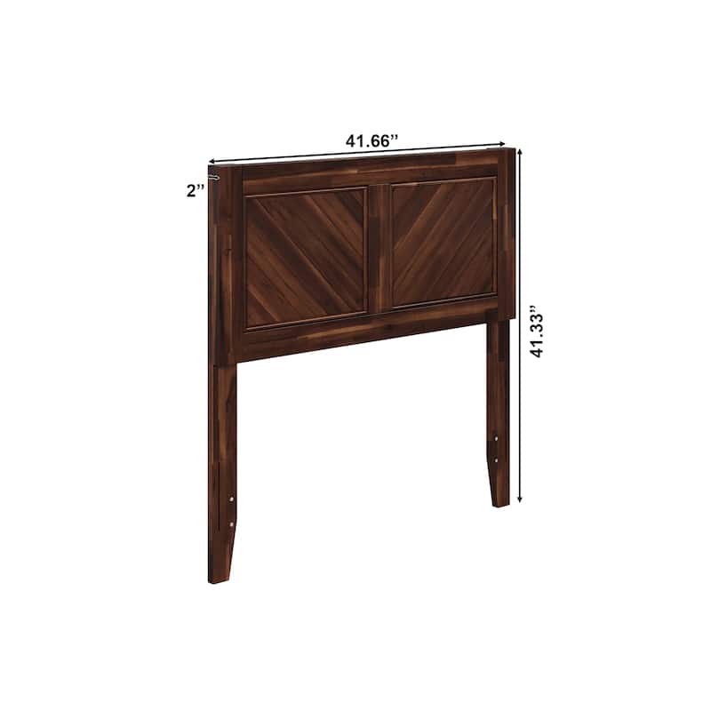 AFI Canyon Wood Headboard with Attachable Charger