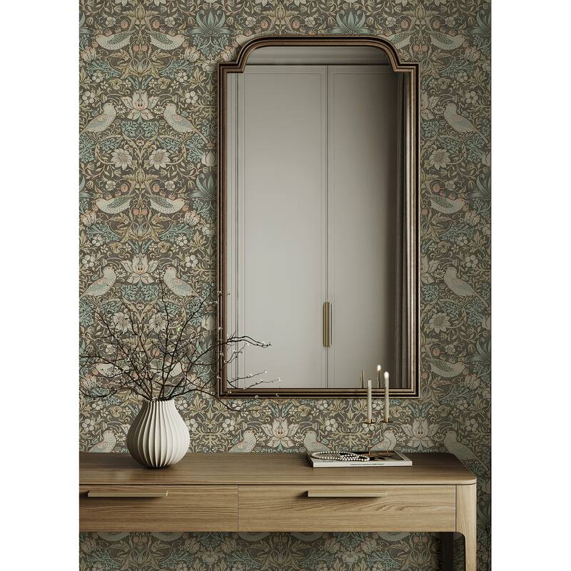 Strawberry Thief Mole Peel and Stick Wallpaper