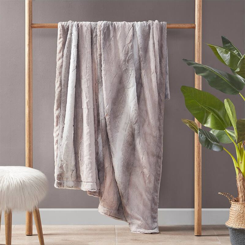 Super Cozy Soft Throw, 100% Polyester Reversible Throw Blanket for Couch, Machine Washable - 60x70 inches