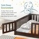 preview thumbnail 13 of 78, Twin/Full/Queen Size Floor Bed with Safety Guardrails, Toddler Floor Bed for Girls and Boys
