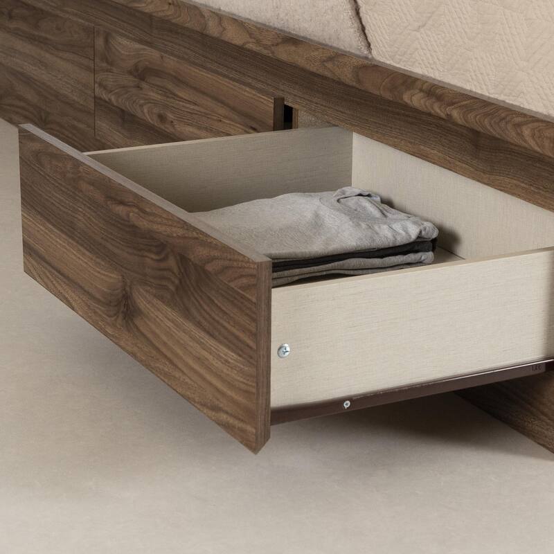 South Shore Yodi Bed and Headboard Set