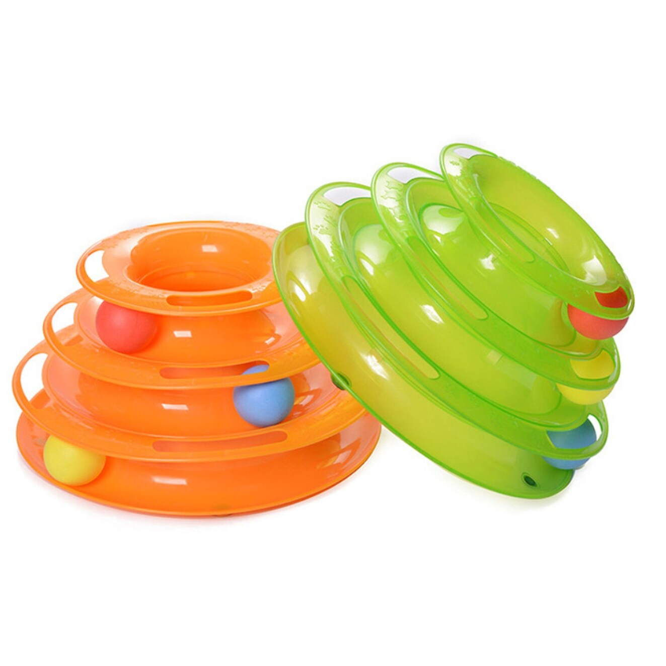 Shop Funny Pet Kitty Cat Puppy Dog Toy Trilaminar Petstages Tower