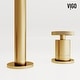 preview thumbnail 20 of 42, VIGO Cass 8" H 2-Handle Widespread Bathroom Faucet