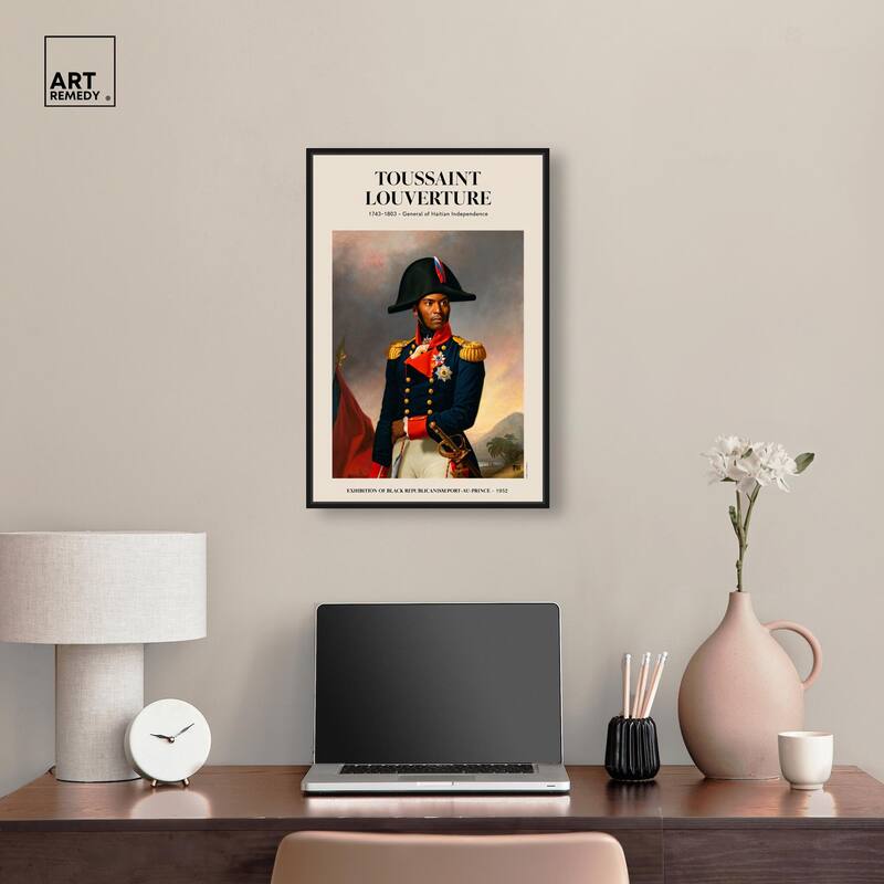 Toussant Louverture Canvas by Art Remedy