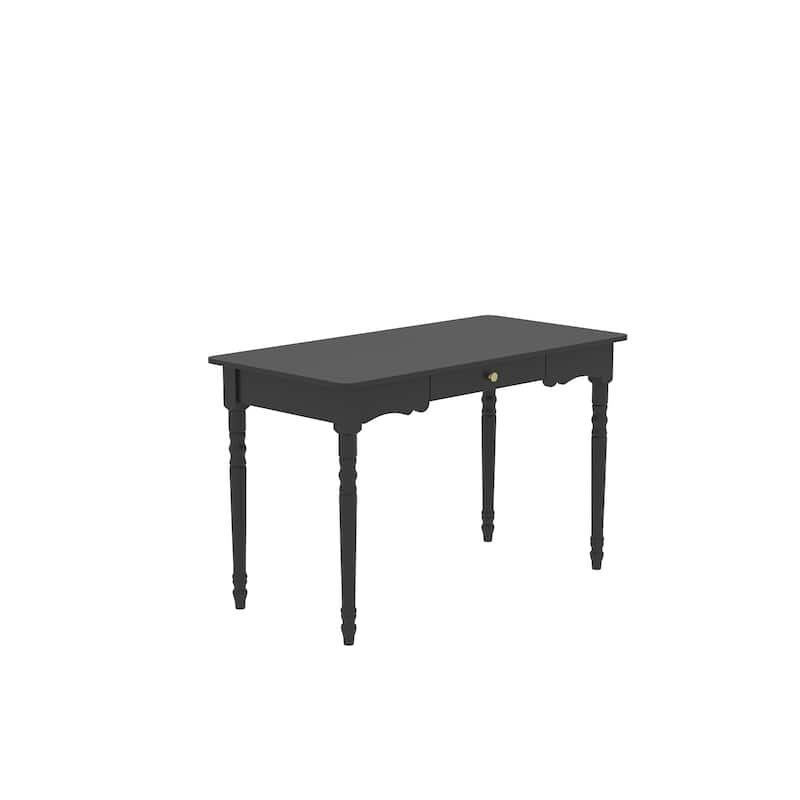 47" Computer Desk Wood Writing Desk with a File Drawer Office Desk