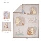 preview thumbnail 8 of 8, Lambs & Ivy Disney Baby Pooh Bear & Pals Cotton 3Piece Nursery Crib Bedding Set