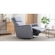 preview thumbnail 16 of 19, 32.3'' Wide Power Swivel Rocker Recliner Chairwith USB Ports