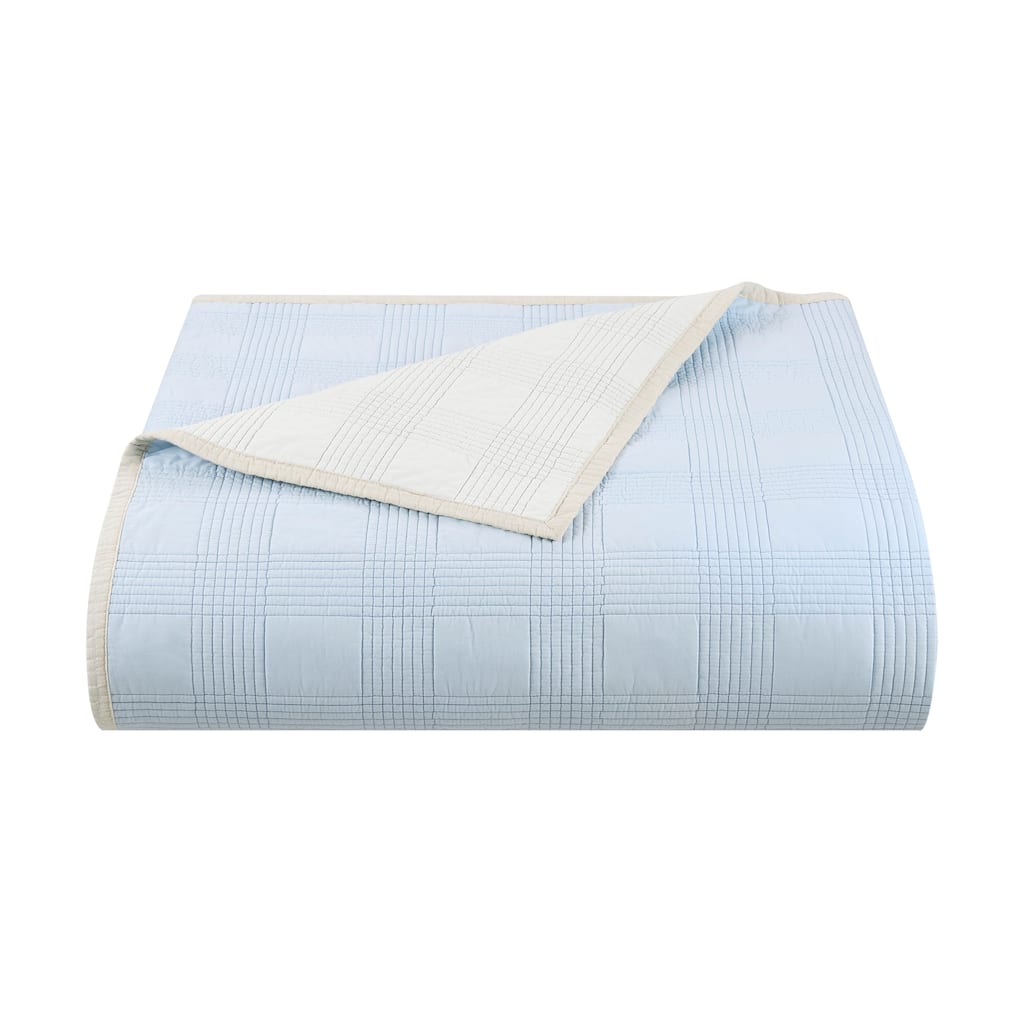 Southern Tide Camden Euro Blue/Ivory Sham