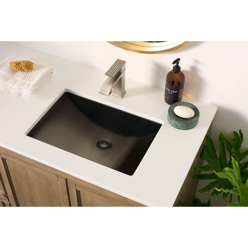 Ruvati Decora Single Handle Square Stacked Short Bathroom Faucet in Brushed Nickel - RVF5132BN - 7'6" x 9'6"