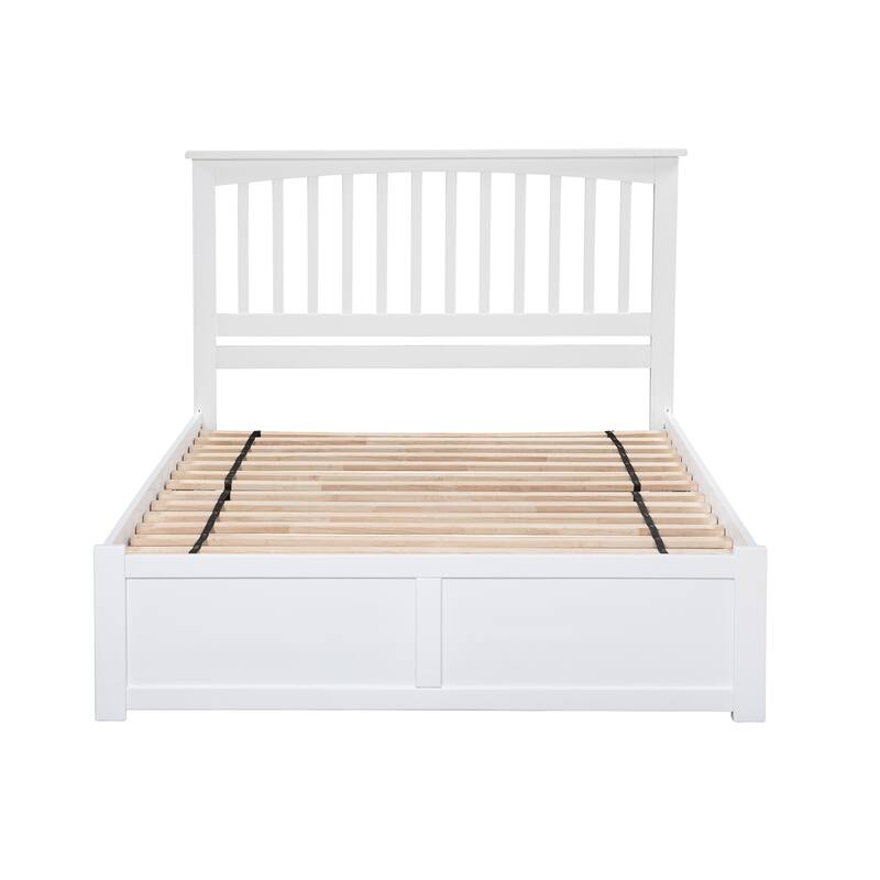 King Platform Bed with Drawers - Modern Storage Bed Frame, Low Profile Design, Easy Assembly