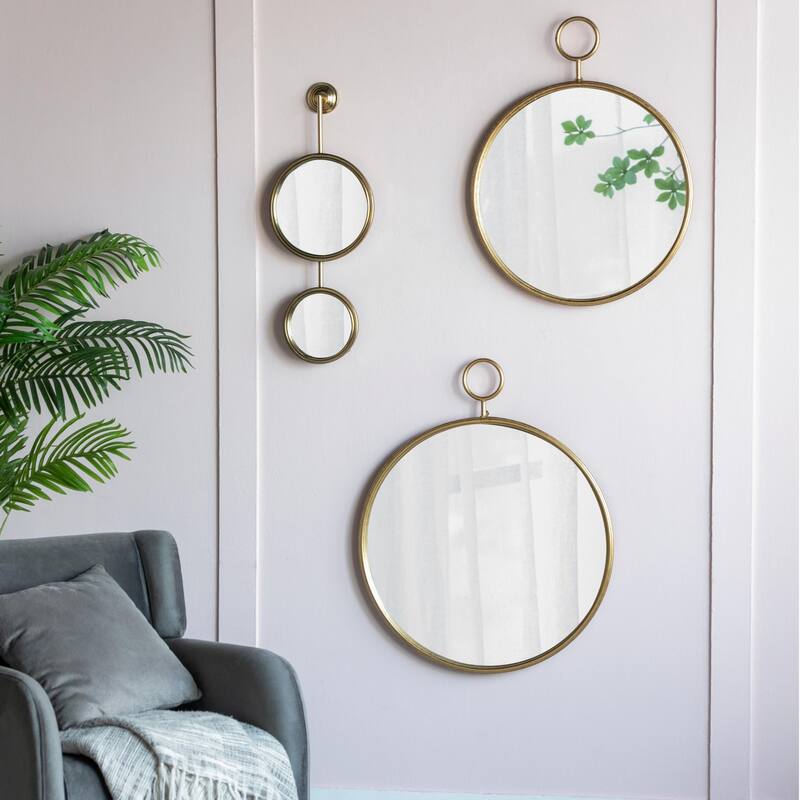Living room wall mirror