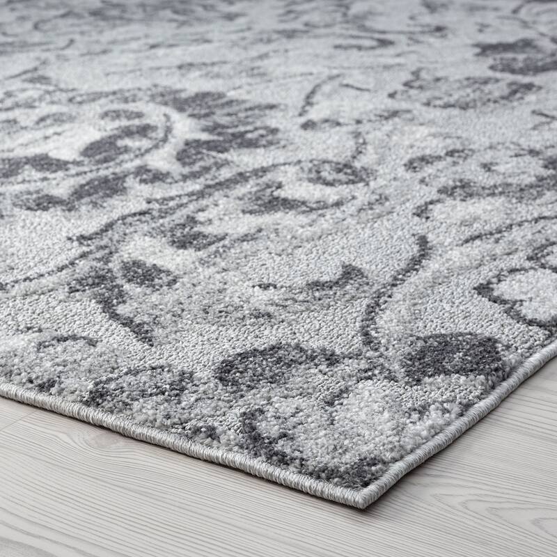 Mayson Farmhouse Floral Indoor Area Rug