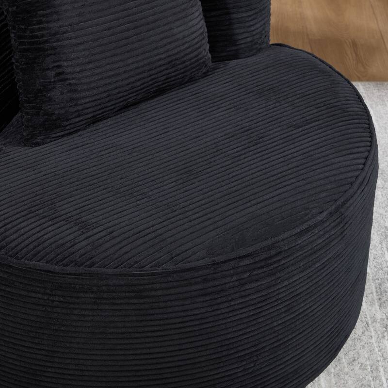 Plush Lounger Soft Sofa No Assembly Required